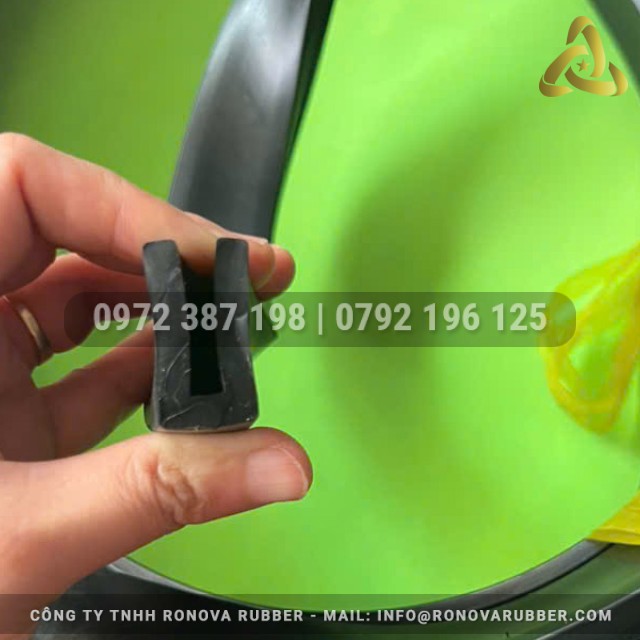 Ron cao su EPDM chữ U 16x30x6