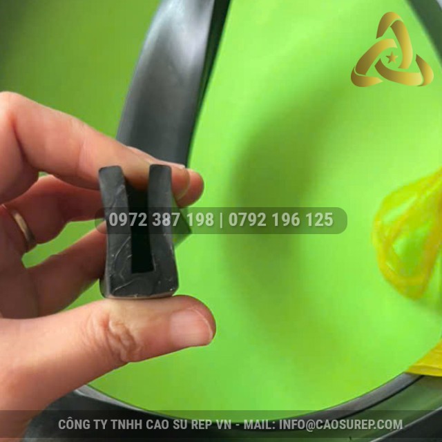 Ron cao su EPDM chữ U 16x30x6
