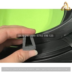 Ron cao su EPDM chữ U 18x16x10