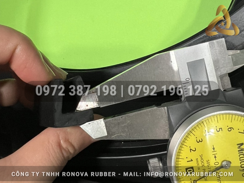 Ron cao su EPDM chữ U 18x16x10