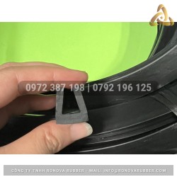 Ron cao su EPDM chữ U 18x16x10