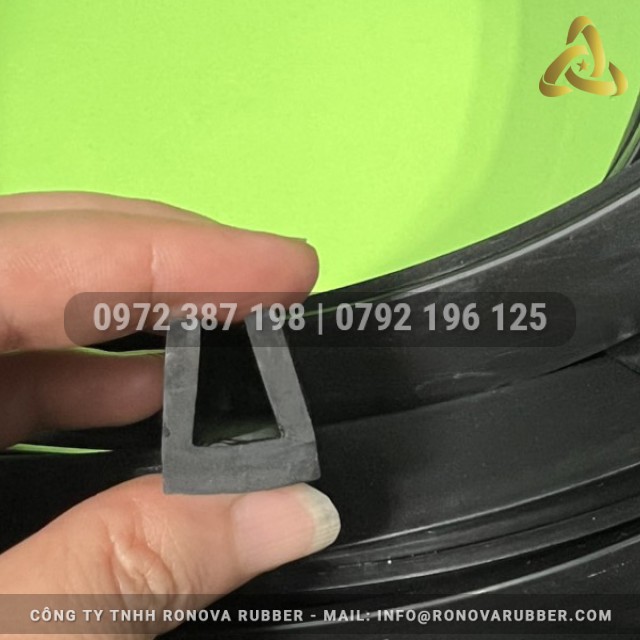 Ron cao su EPDM chữ U 18x16x10