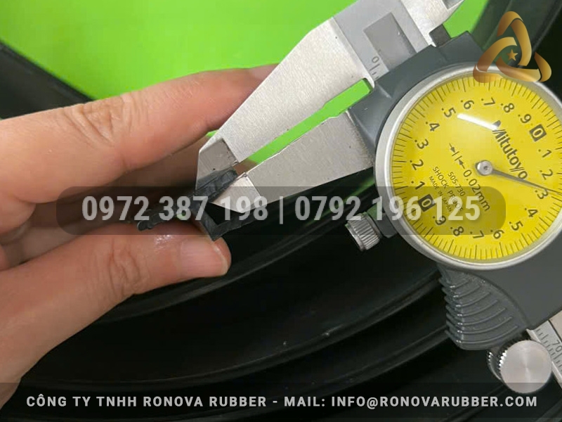 Hình ảnh chi tiết Ron cao su EPDM chữ U