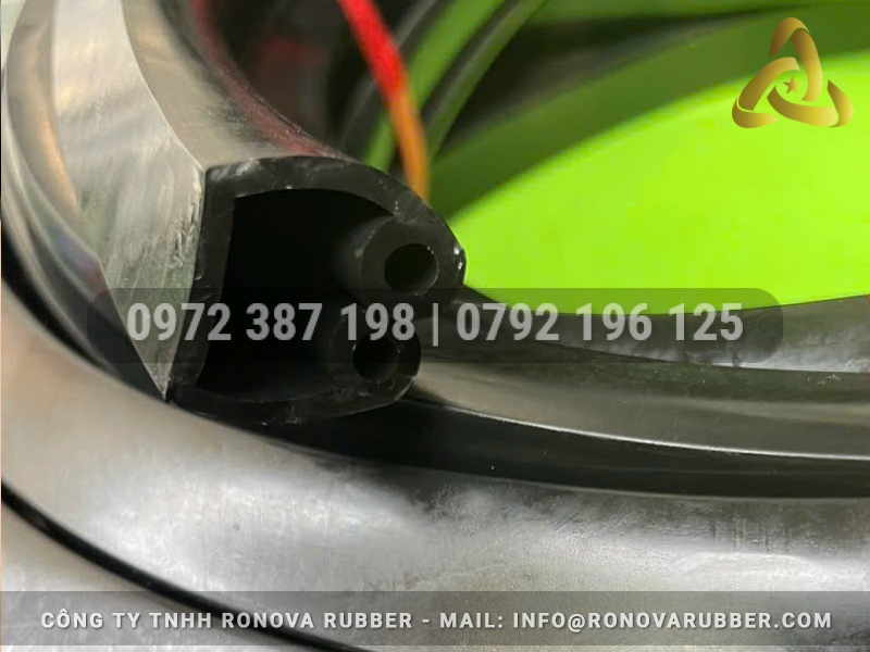 Ron cao su EPDM chữ U 28x33x3