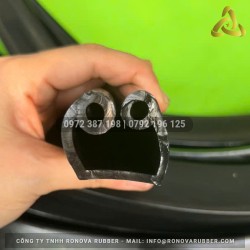 Ron cao su EPDM chữ U 28x33x3