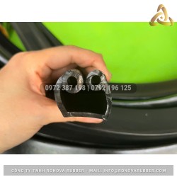 Ron cao su EPDM chữ U 28x33x3