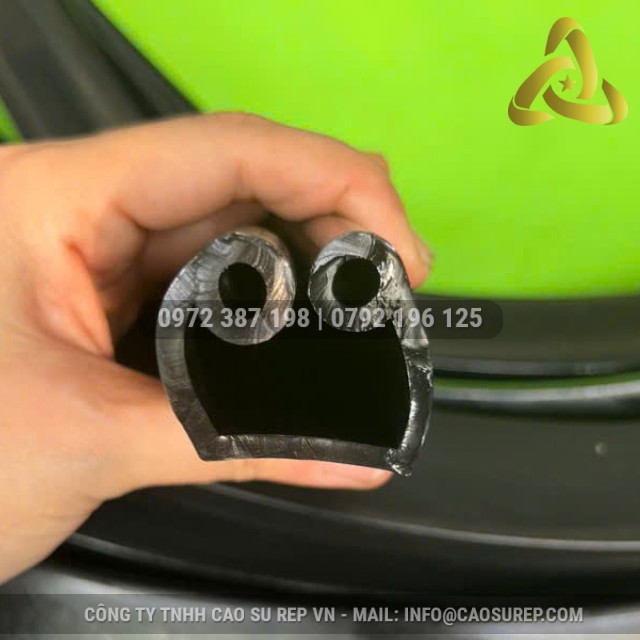 Ron cao su EPDM chữ U 28x33x3