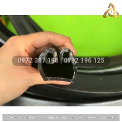 Ron cao su EPDM chữ U 28x33x3