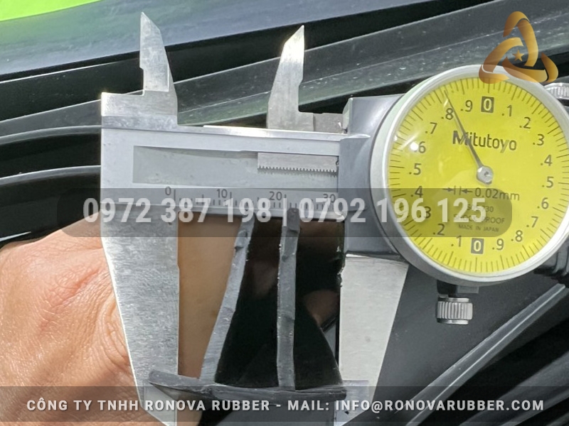 Ảnh minh họa Ron cao su EPDM chữ U