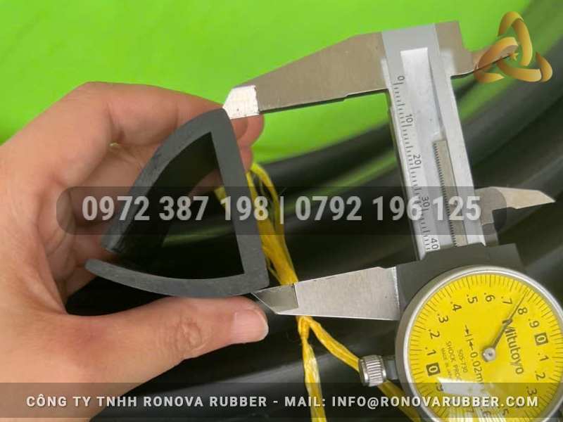 Kỹ thuật sản xuất Ron cao su EPDM chữ U