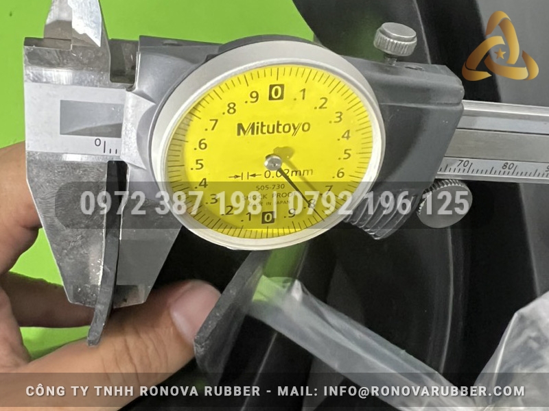 Ron cao su EPDM chữ U 40x40x5