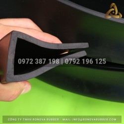 Ron cao su EPDM chữ U 40x65x5