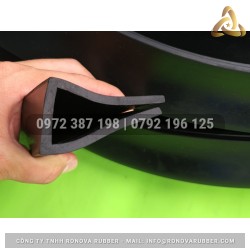 Ron cao su EPDM chữ U 40x65x5