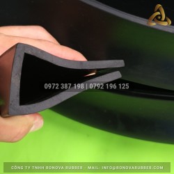 Ron cao su EPDM chữ U 40x65x5
