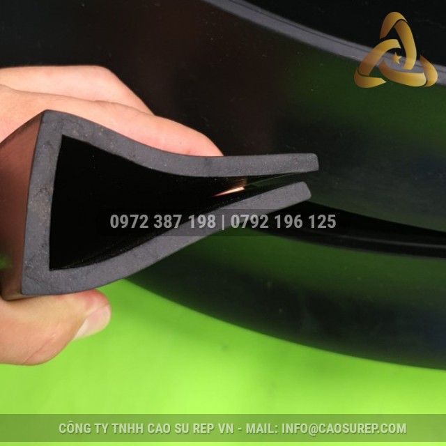 Ron cao su EPDM chữ U 40x65x5