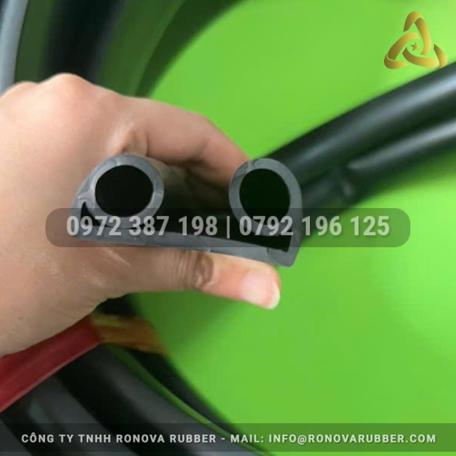 Ron cao su EPDM chữ U 44x21x2