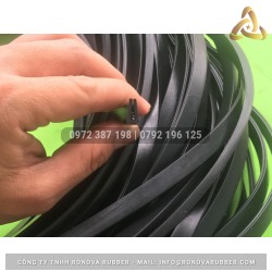 Ron cao su EPDM chữ U 5x10x2