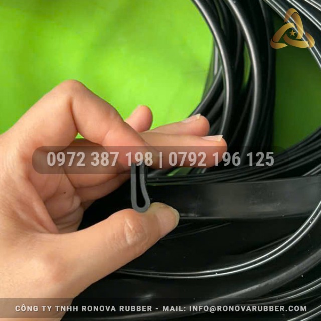 Ron cao su EPDM chữ U 6x17x1