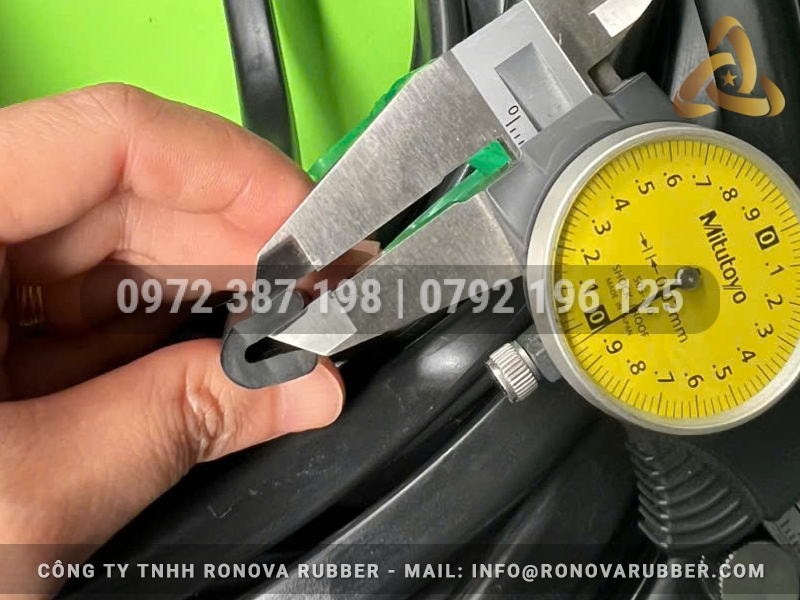 Ron cao su EPDM chữ U 8x12x3 - hình 1