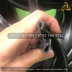 Ron cao su EPDM chữ U 8x17x2