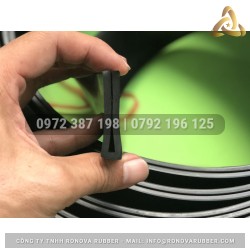 Ron cao su EPDM chữ U 9.5x40x3