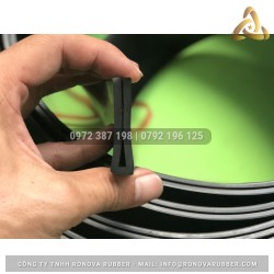 Ron cao su EPDM chữ U 9.5x40x3