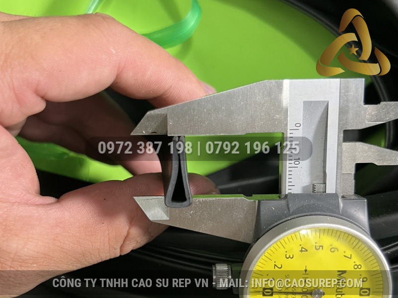 Ron cao su EPDM 7x10x5 - chi tiết sản phẩm