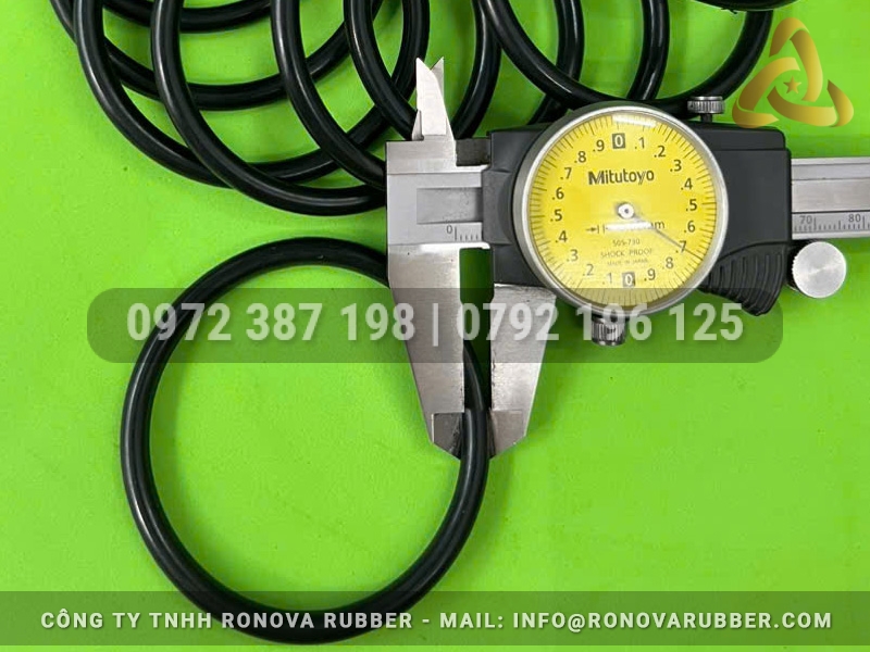 Ron cao su NBR phi 60x71 - góc nhìn 4