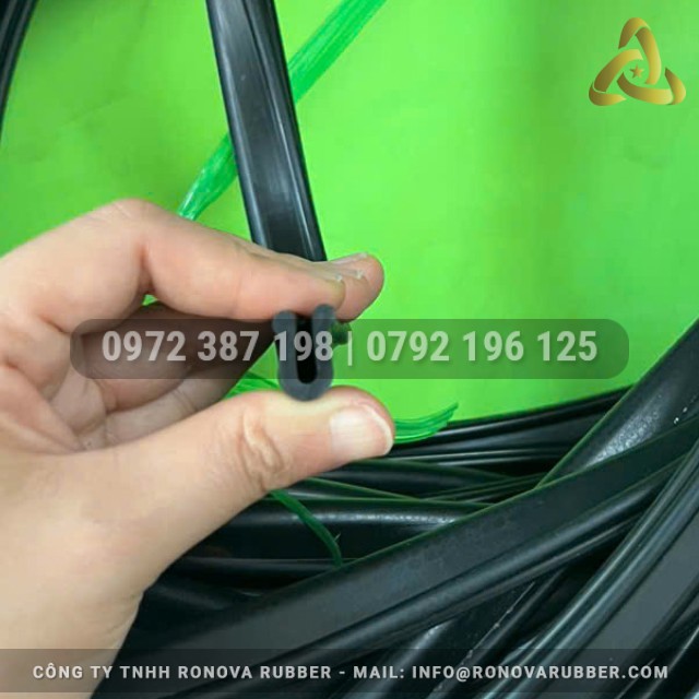 Ron cao su NBR chữ U 7.8 x14.8