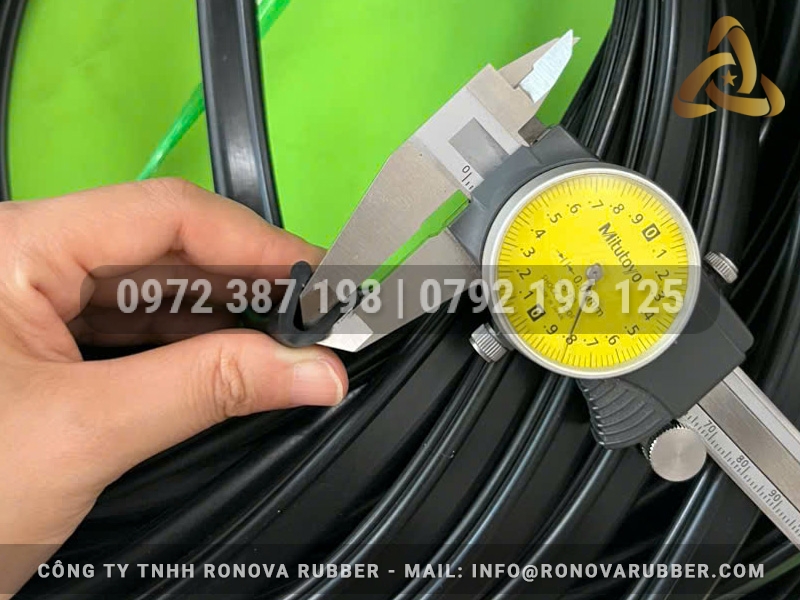 Hình ảnh lắp đặt ron cao su