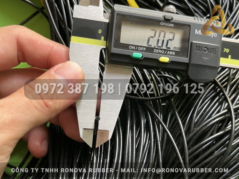 Ron cao su EPDM phi 2mm