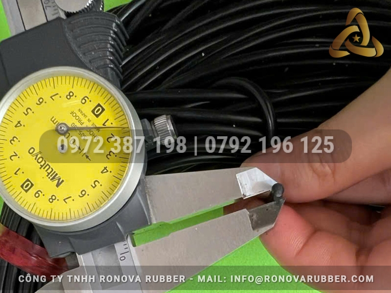 Ron cao su EPDM phi 3 mm