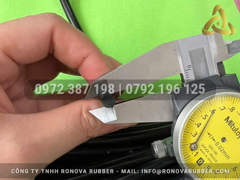 Ron cao su EPDM phi 5 mm