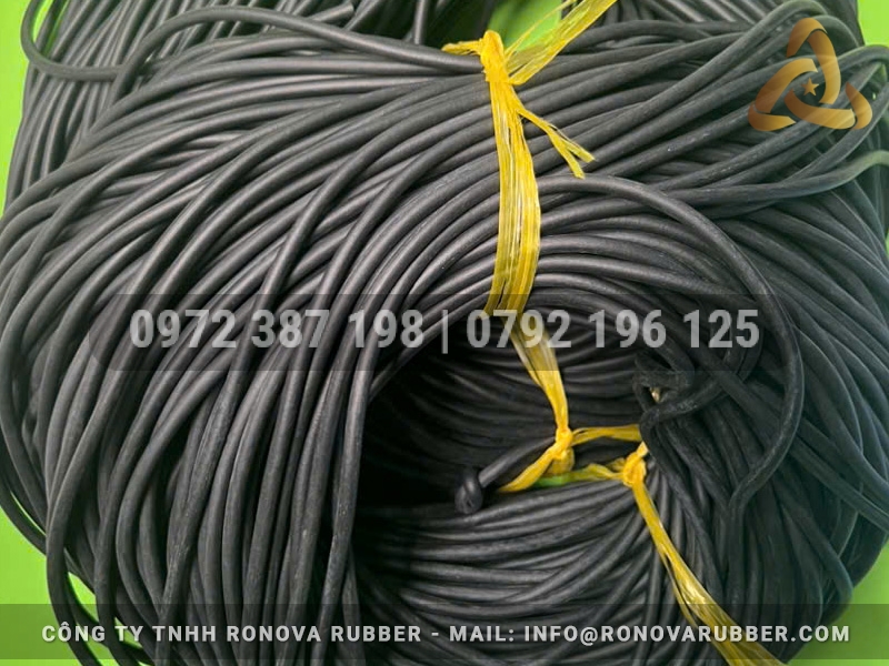 Ảnh chi tiết ron cao su xốp chống dầu