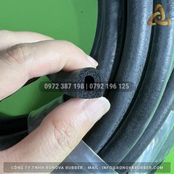 Ron cao su xốp chữ D 10x12x3