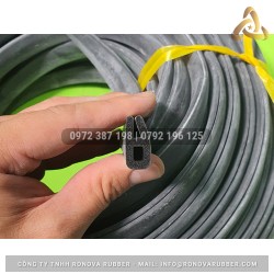 Ron cao su xốp chữ U 10x20x3