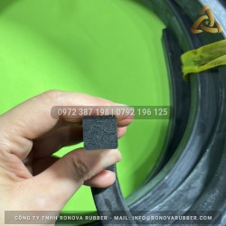 Ron cao su xốp EPDM 15x15 Ron cao su xốp EPDM 15x15