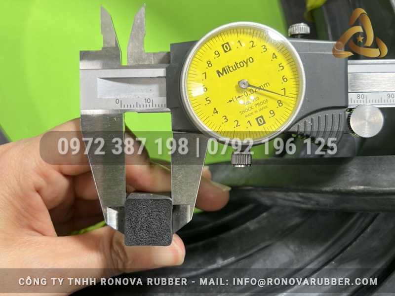 Ron cao su EPDM 15x15 kích thước nhỏ gọn