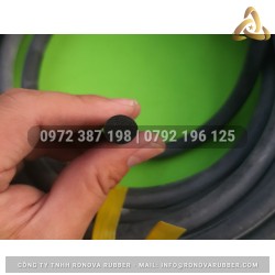 Ron cao su xốp EPDM phi 10