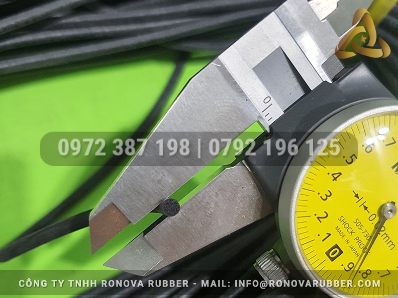 Ron cao su EPDM phi 3 - hình 3