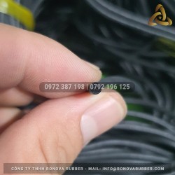 Ron cao su xốp EPDM phi 3.2 Ron cao su xốp EPDM phi 3.2