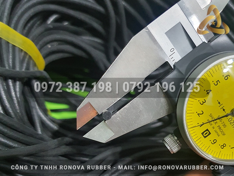 Ron cao su xốp EPDM phi 3.2