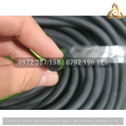 Ron cao su xốp EPDM phi 7