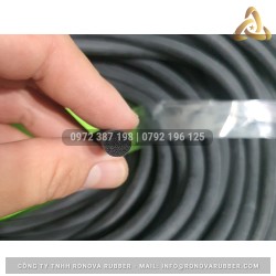 Ron cao su xốp EPDM phi 7