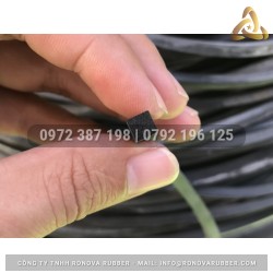 Ron cao su xốp EPDM vuông 5x5
