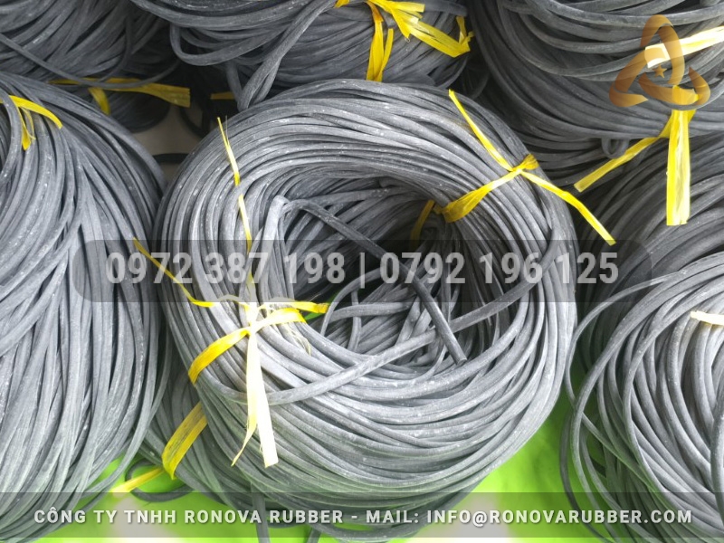 Ron xốp EPDM chữ D 3.5x7