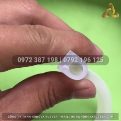 Ron silicon chữ D 10x12