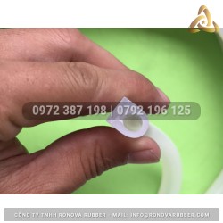 Ron silicon chữ D 10x12