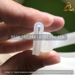 Ron silicon trắng trong 6x20x2