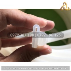 Ron silicon trắng trong 6x20x2